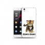 Чехол задняя-панель-накладка-бампер MyPads Бренд miau miau для OnePlus X/One plus X E1001 5.0 противоударный